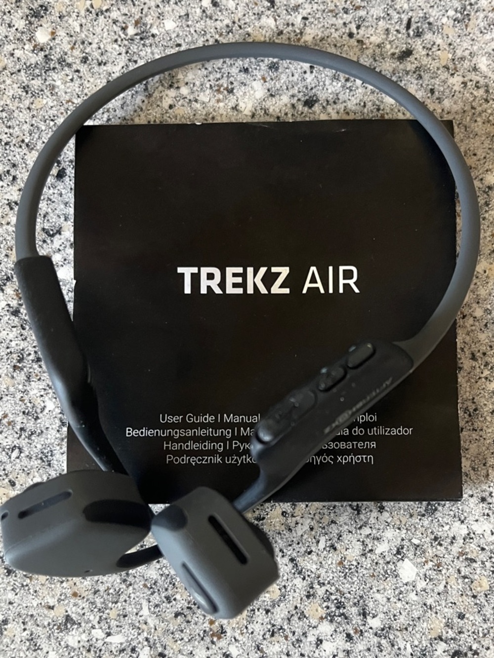 Aftershokz Trekz Air Wireless Bone Conduction Headphones - Gray